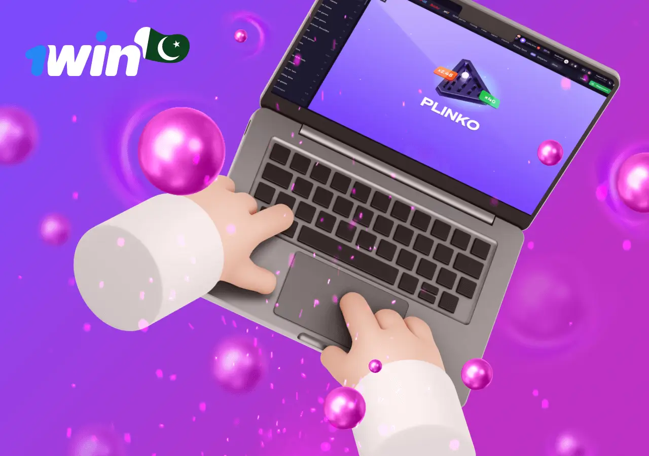 Where to Play Plinko? 1win casino!