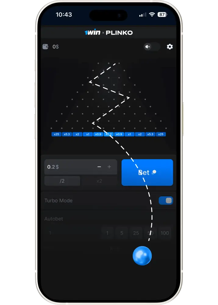 Plinko mobile app interface Plinko mobile app interface